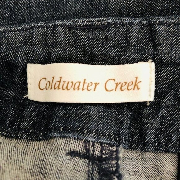 Coldwater Creek Womens Pants Cropped Denim Size 10 - Picture 10 of 12